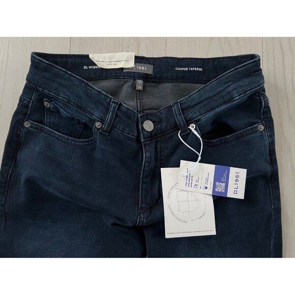 DL1961 Hybrid Cooper Tapered Denim Jeans Blue ( 30 ) - Picture 2 of 3
